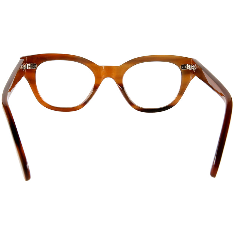 Buffalo Horn Cat-Eye Glasses NJ1215