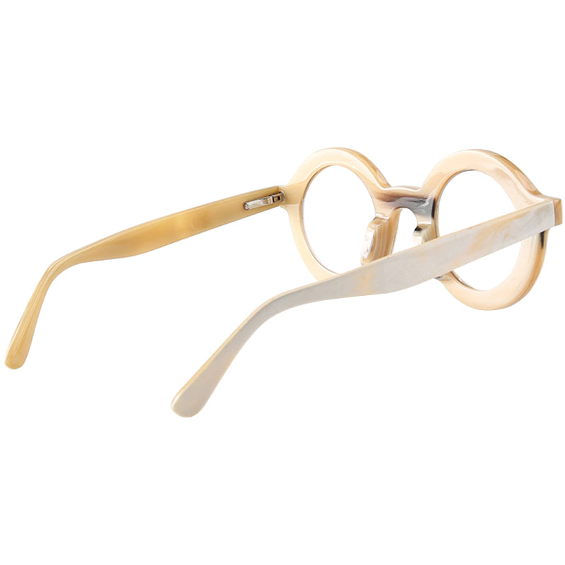 Buffalo Horn Round Glasses NJ1091