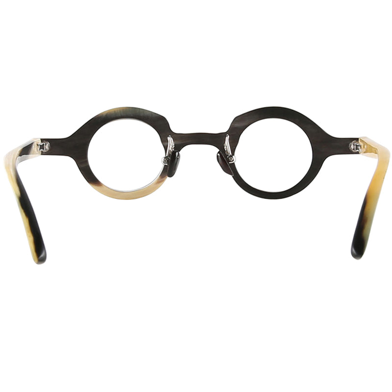 Buffalo Horn Round Glasses NJ1069