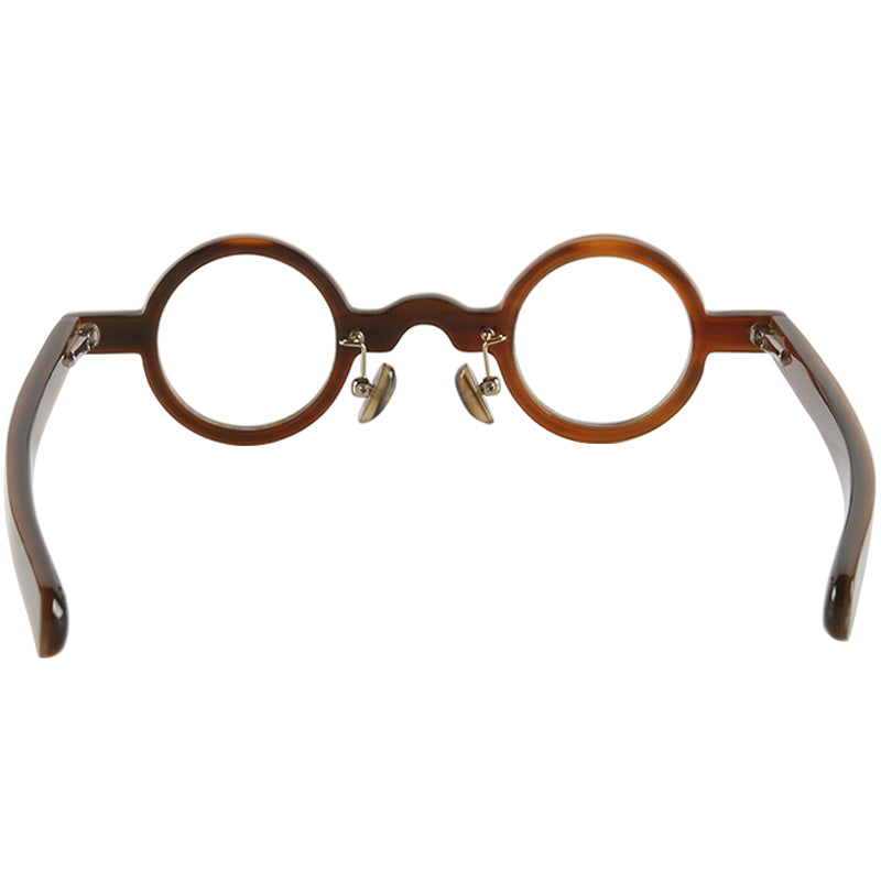 Buffalo Horn Round Glasses NJ1124