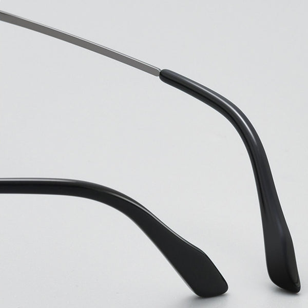 Browline Glasses EF1084 - Wide Frames For Men With Larger Heads