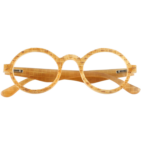Buffalo Horn Round Glasses NJ1188
