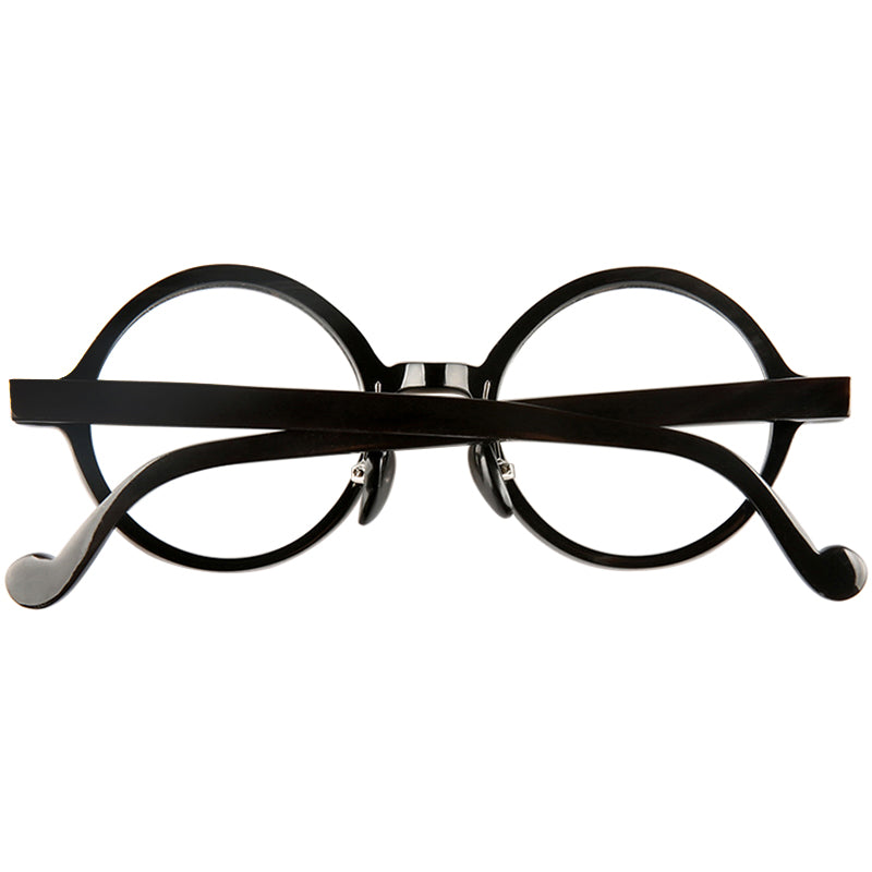 Buffalo Horn Round Glasses NJ1155