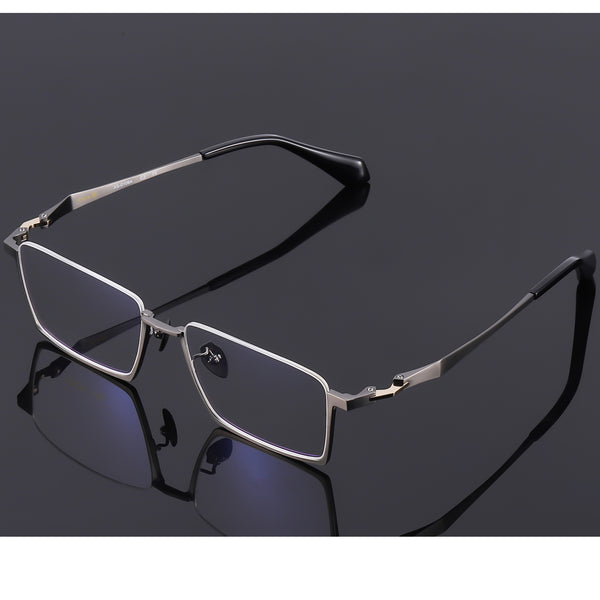 Rectangle Glasses RV1016 - Wide Frames for Men with Larger Heads