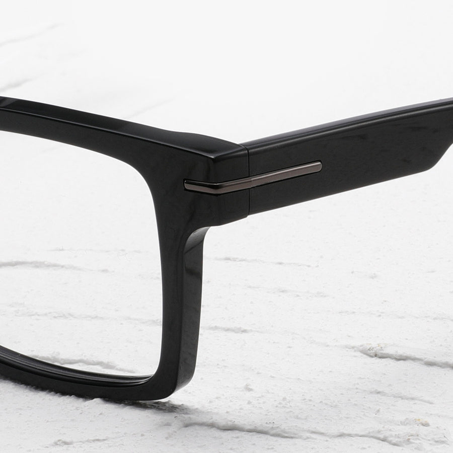 Rectangle Glasses EF1107 - Wide Frames for Men with Larger Heads