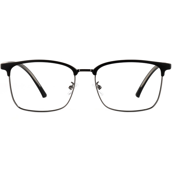 Square Glasses EF1108 - Wide Frames for Men with Larger Heads