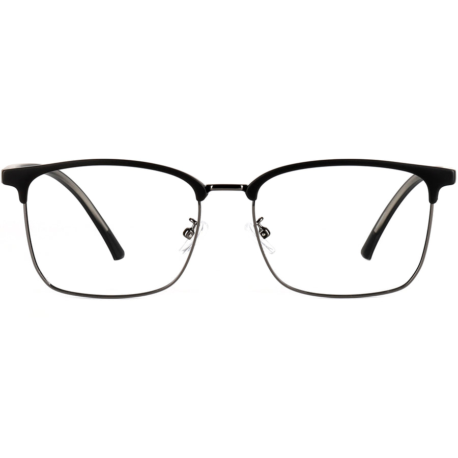 Square Glasses EF1108 - Wide Frames for Men with Larger Heads