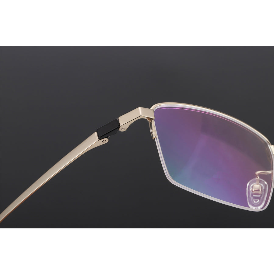 Rectangle Glasses EF1063 - Wide Frames For Men With Larger Heads