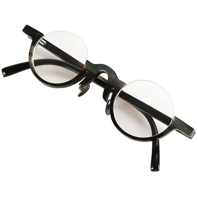 Buffalo Horn Round Glasses NJ1126