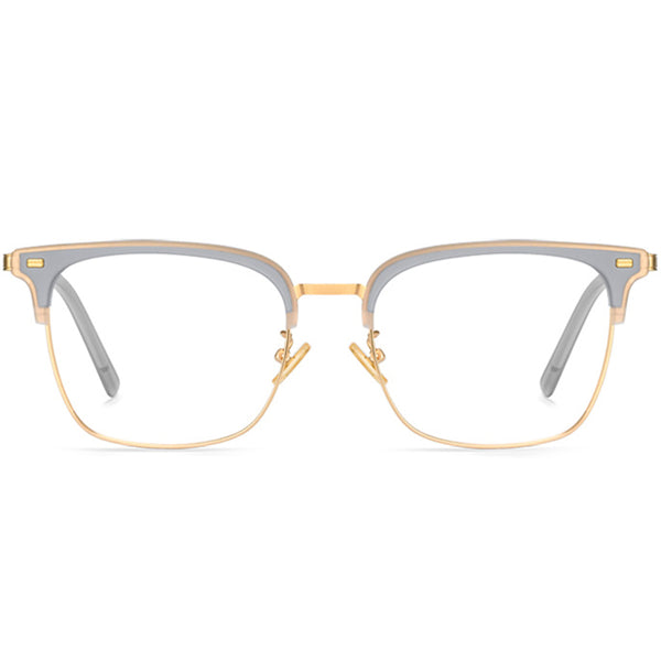 Browline Glasses A3905 - Wide Frames for Men with Larger Heads