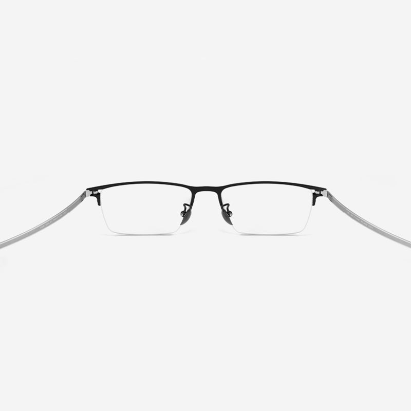 Rectangle Glasses EF1053 - Wide Frames For Men With Larger Heads