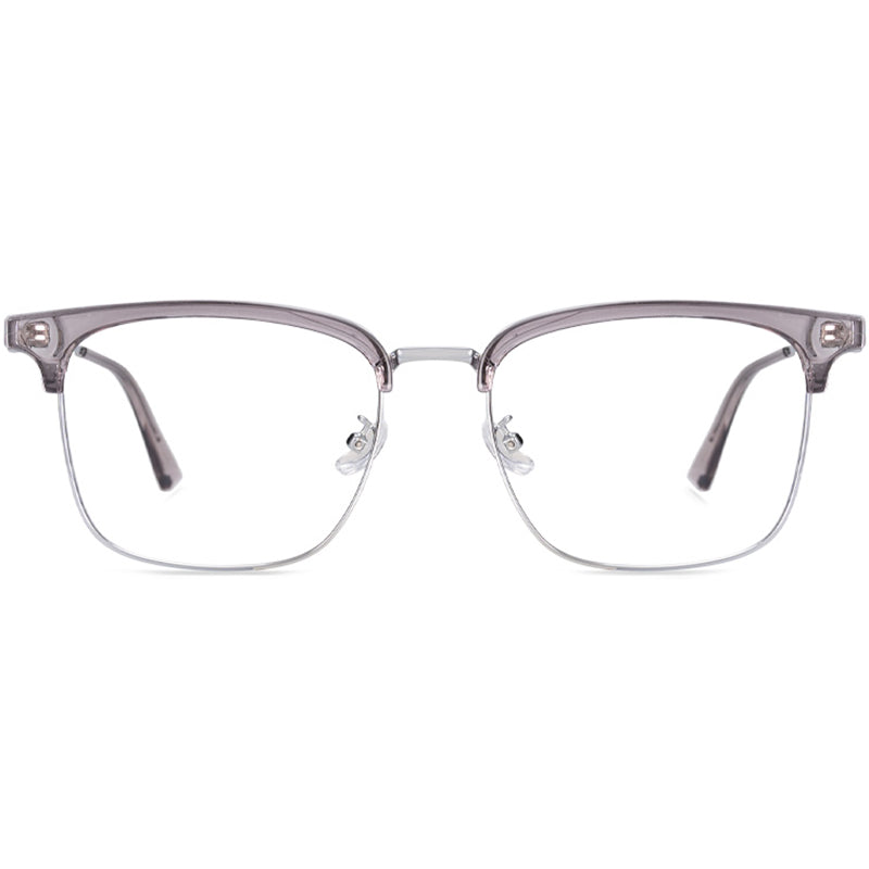 Browline Glasses EF1012 - Wide Frames for Men with Larger Heads
