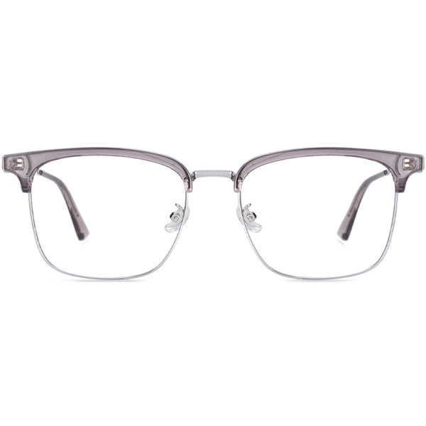 Browline Glasses EF1012 - Wide Frames for Men with Larger Heads
