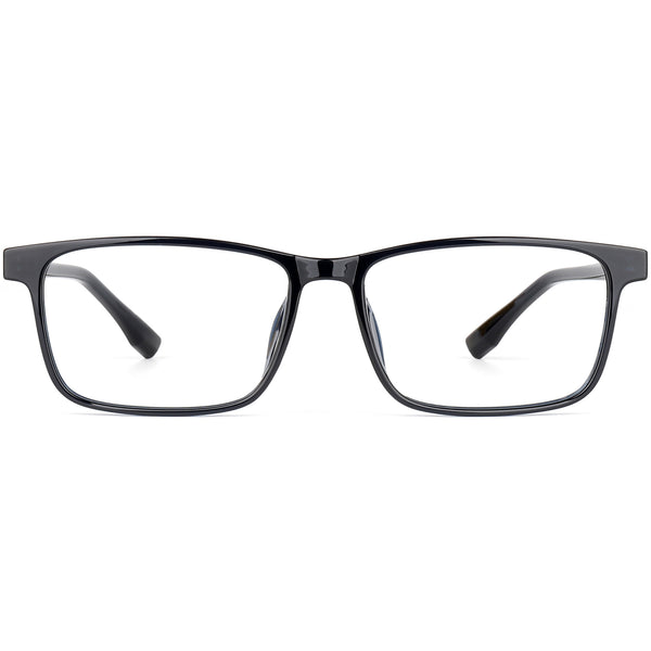 Rectangle Glasses EF1177 - Wide Frames For Men With Larger Heads
