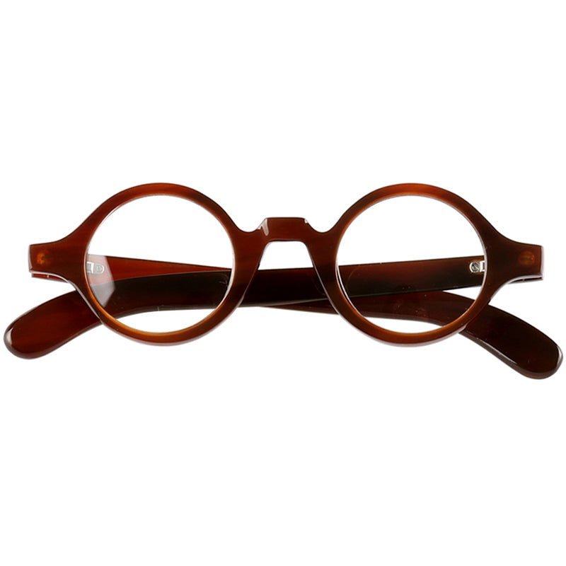 Buffalo Horn Round Glasses NJ1163