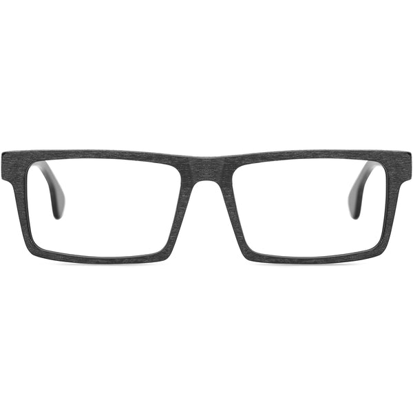 Rectangle Glasses EF1015 - Wide Frames for Men with Larger Heads
