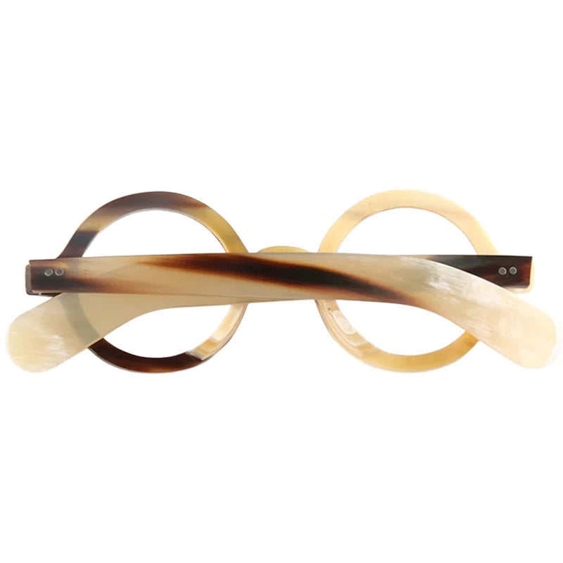 Buffalo Horn Round Glasses NJ1018