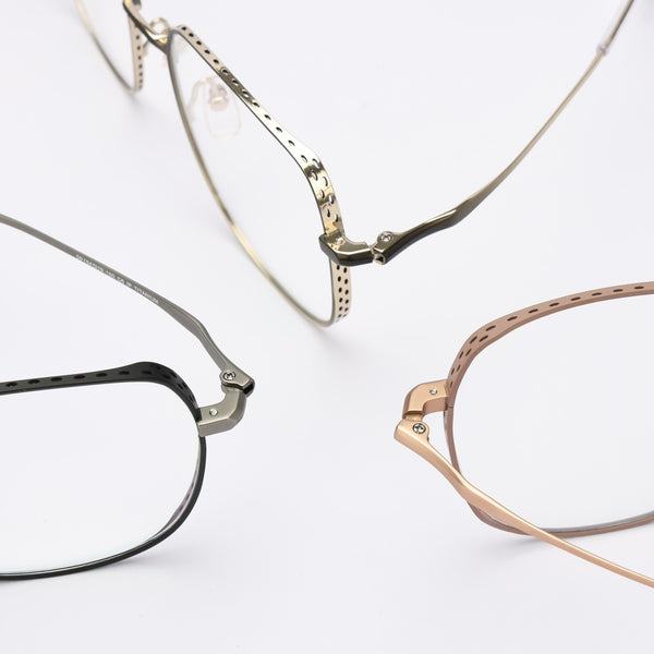 Square Glasses MW1417 - Wide Frames for Men with Larger Heads