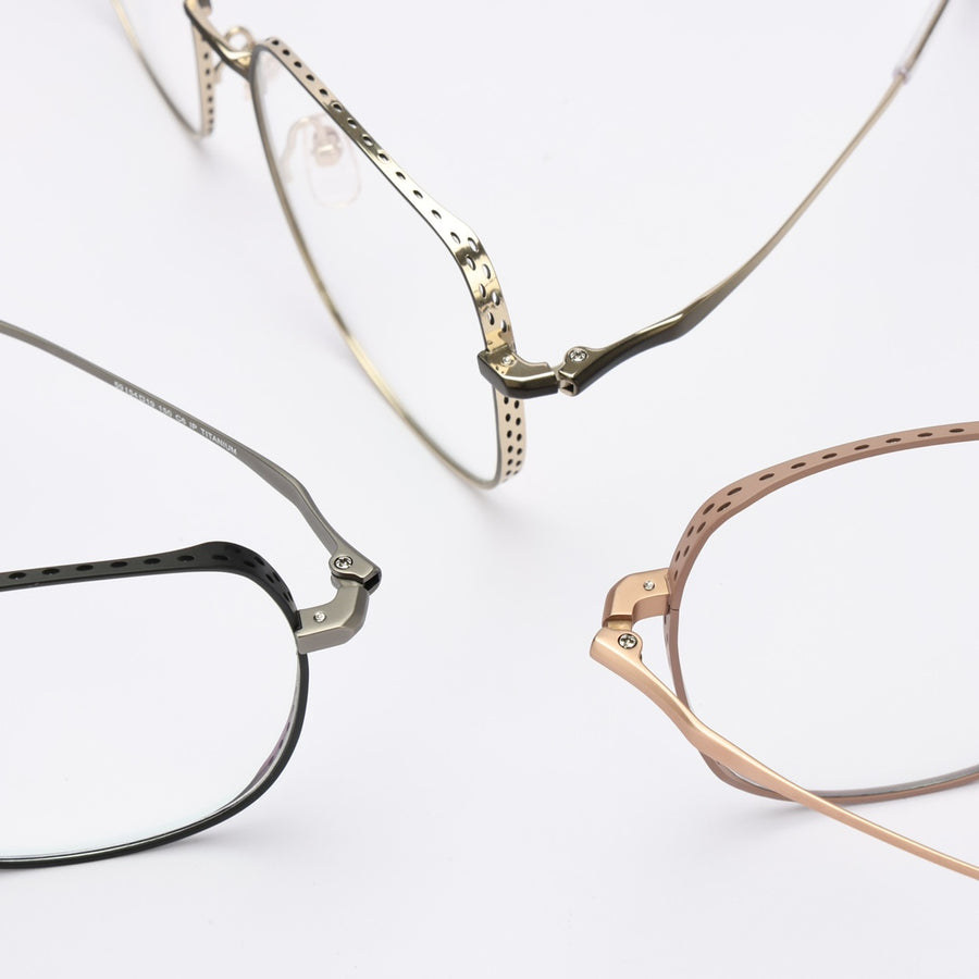 Square Glasses MW1417 - Wide Frames for Men with Larger Heads