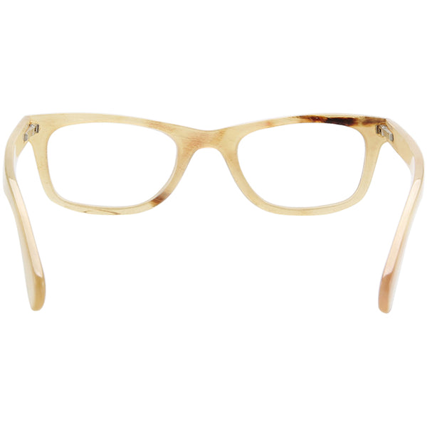 Buffalo Horn Rectangle Glasses NJ1131