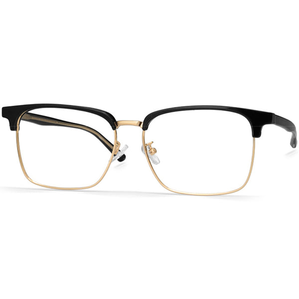 Browline Glasses EF1005 - Wide Frames for Men with Larger Heads