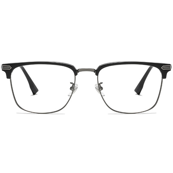 Browline Glasses EF1002 - Wide Frames for Men with Larger Heads