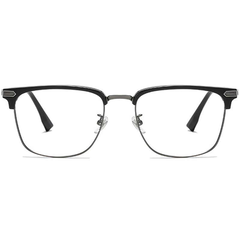 Browline Glasses EF1002 - Wide Frames for Men with Larger Heads