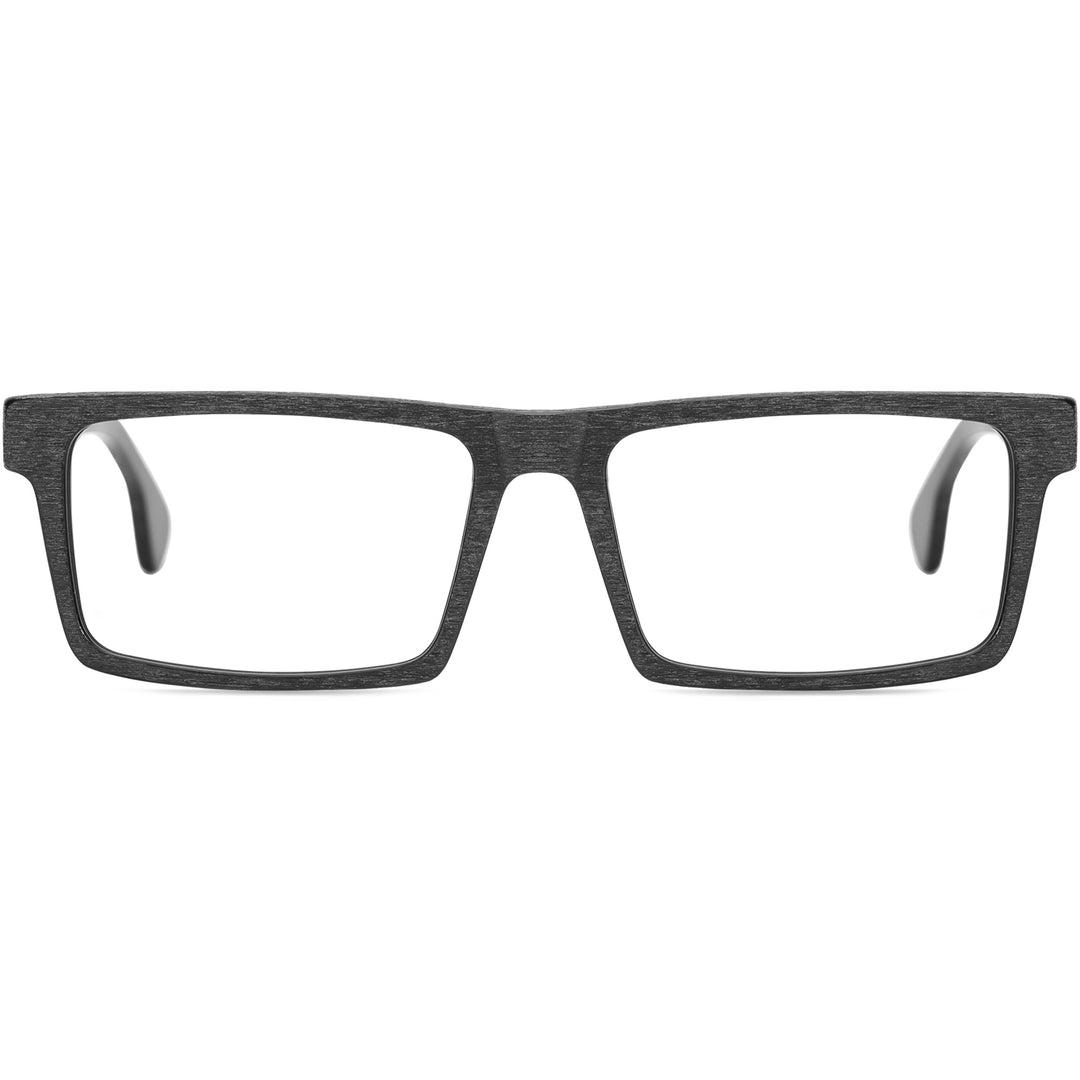 Rectangle Glasses EF1015 - Wide Frames for Men with Larger Heads
