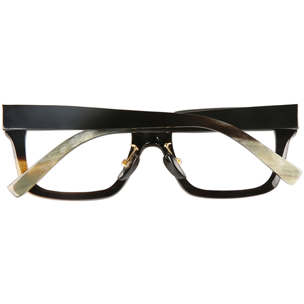 Buffalo Horn Square Glasses NJ1221