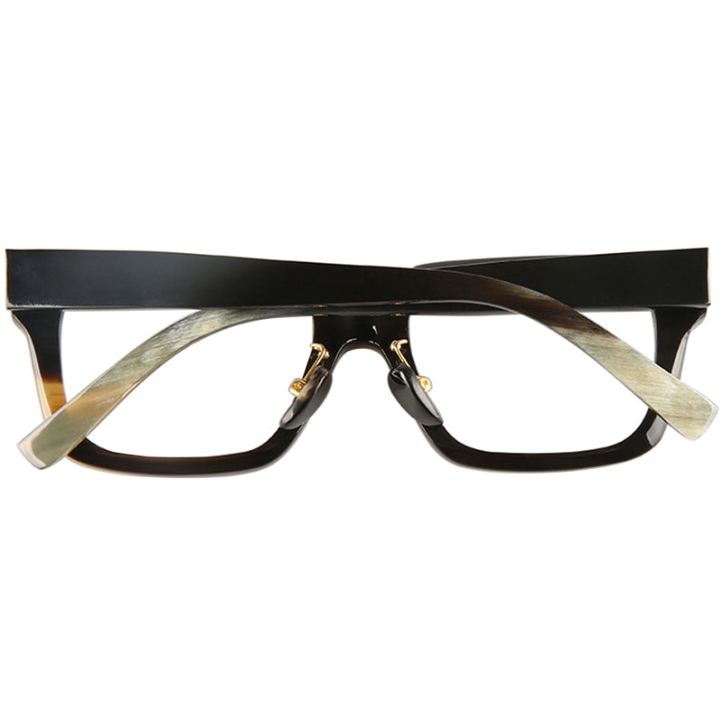 Buffalo Horn Square Glasses NJ1221
