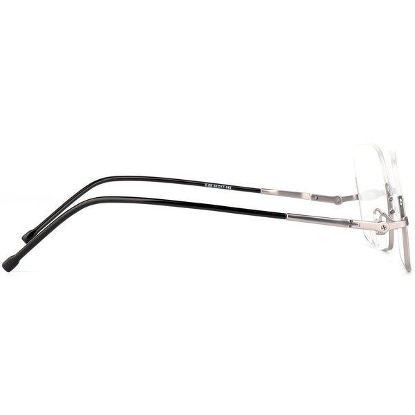 Square Billiards & Pool Glasses RV1052 – Reverse Half-Rim, Adjustable Tilt