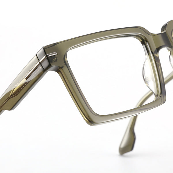 Rectangle Glasses A3930 - Wide Frames for Men with Larger Heads