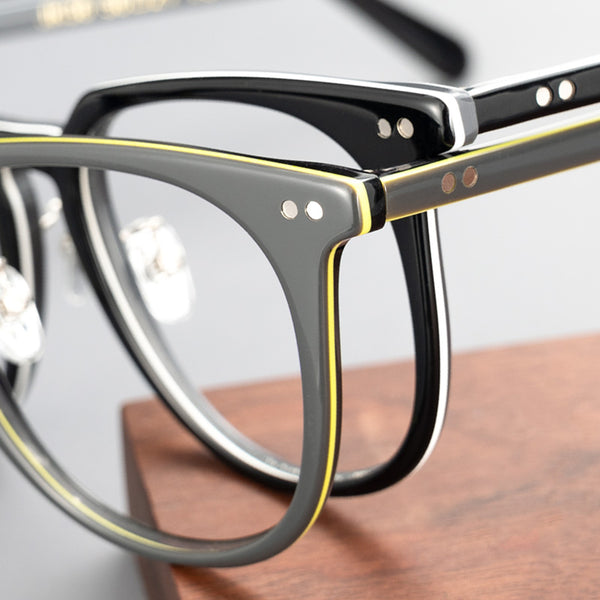 Round Glasses A1172 - Wide Frames for Men with Larger Heads