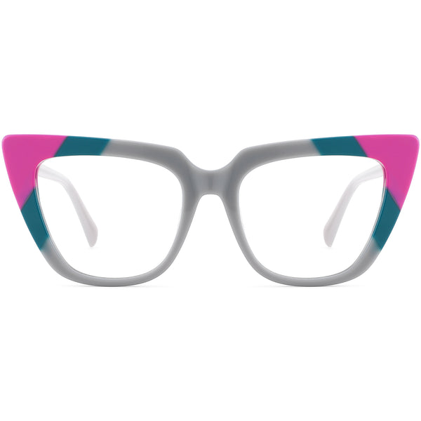Cat-Eye Glasses A1237