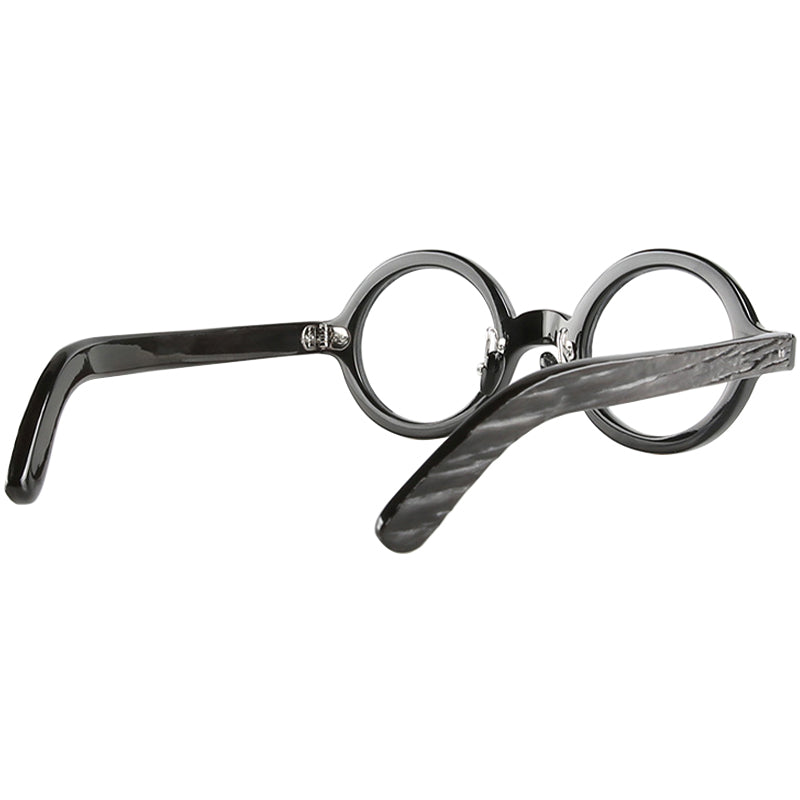 Buffalo Horn Round Glasses NJ1056