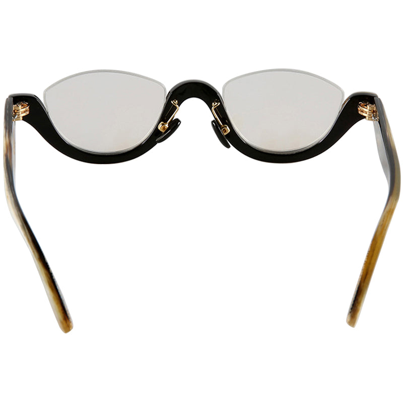 Buffalo Horn Oval Glasses NJ1144
