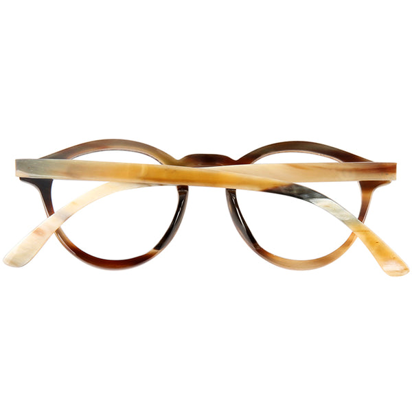 Buffalo Horn Round Glasses NJ1164