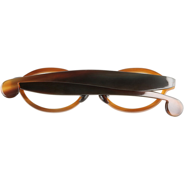 Buffalo Horn Oval Glasses NJ1245