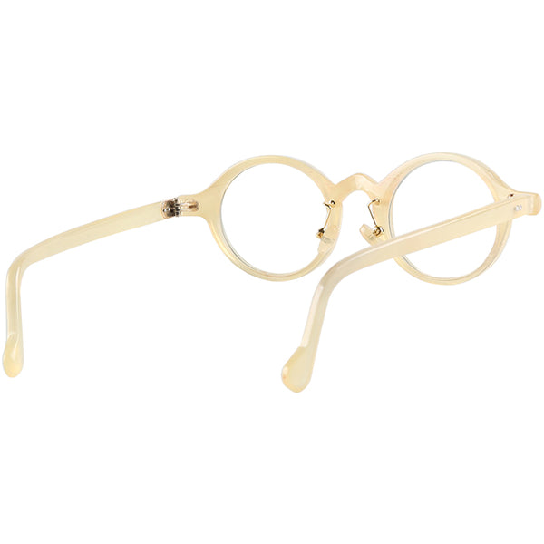 Buffalo Horn Round Glasses NJ1049