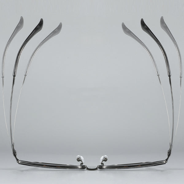 Browline Glasses EF1079 - Wide Frames For Men With Larger Heads
