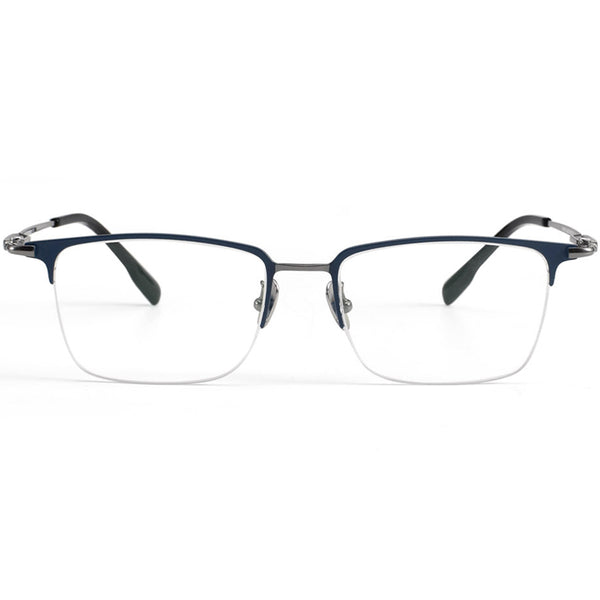 Rectangle Glasses EF1117 - Wide Frames for Men with Larger Heads