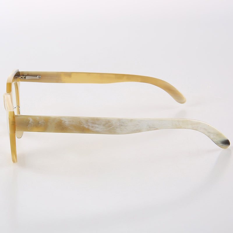 Buffalo Horn Square Glasses NJ1012