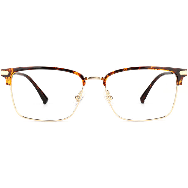 Browline Glasses EF1155 - Wide Frames for Men with Larger Heads