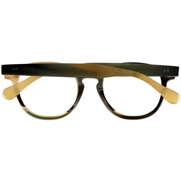 Buffalo Horn Square Glasses NJ1148