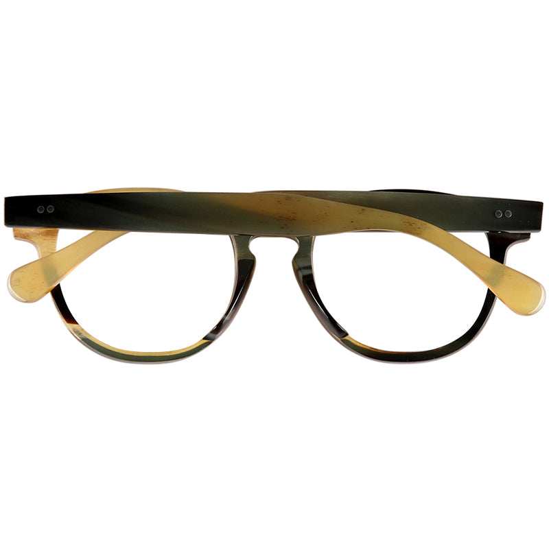 Buffalo Horn Square Glasses NJ1148