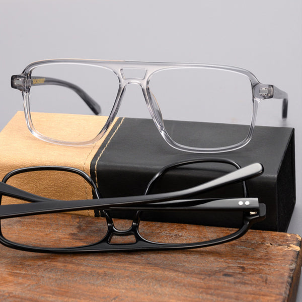 Aviator Glasses A3379 - Wide Frames for Men with Larger Heads