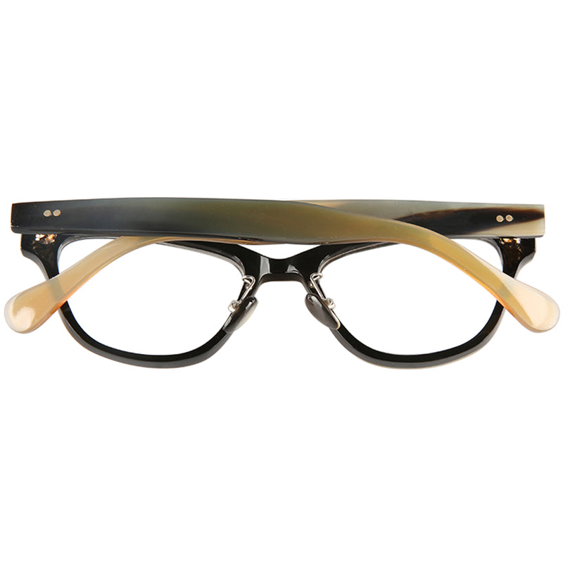 Buffalo Horn Cat-Eye Glasses NJ1138