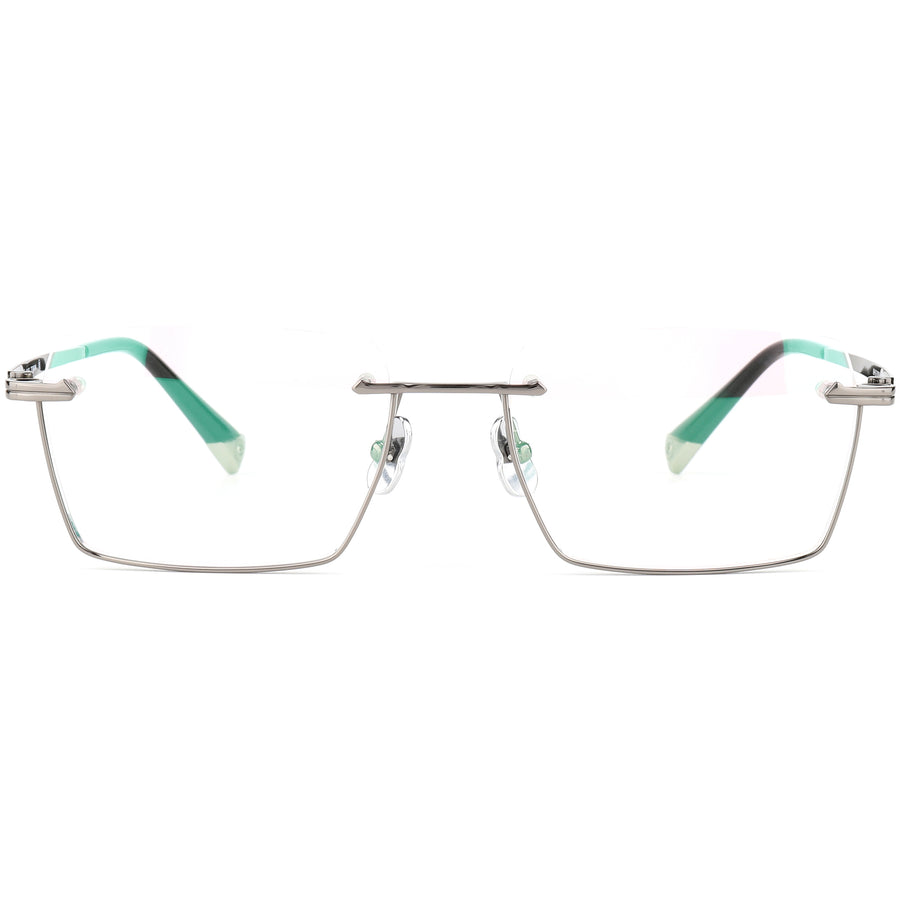 Half Rim Distance Glasses Reverse Half Rim Glasses | EYESHELLS