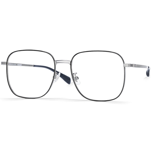 Square Glasses EF1004 - Wide Frames for Men with Larger Heads
