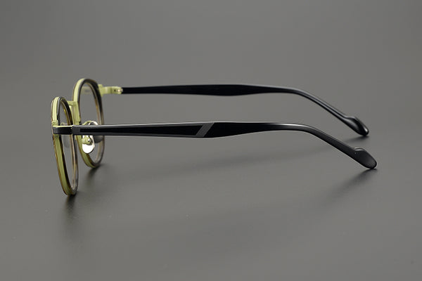 Round Glasses TG1046 - Wide Frames for Men with Larger Heads